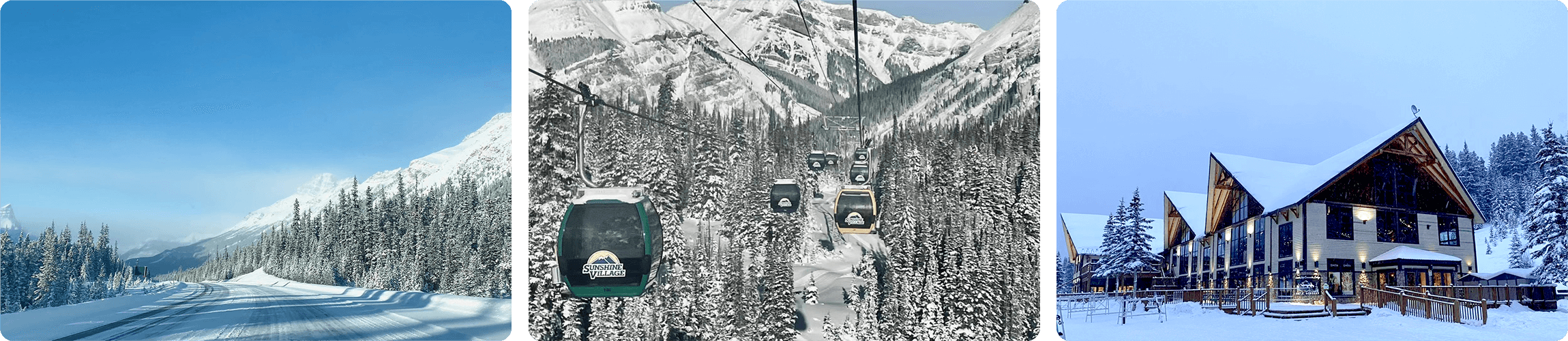 Banff Sunshine, Lake Louise & Mt. Norquay